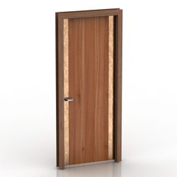 Door Wood Material 3d model