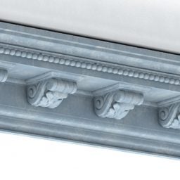 Ceiling Molding Decorative Component 3d model
