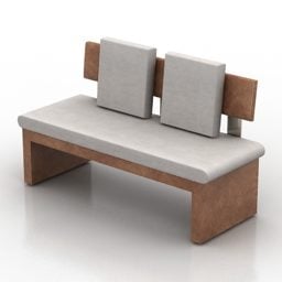 Sofa 2 Sitze Effects Collection 3D-Modell