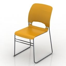 Plastic Chair Hmi Limerick Design 3d model
