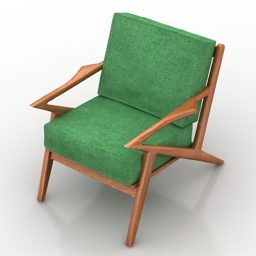 3д модель домашнего кресла Сото