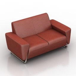 Sofa Santorini Interior Furniture 3d model
