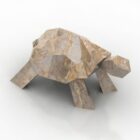 Sculpture animale tortue