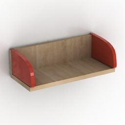 Plank kinderkamer V1 3D-model