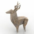 Deer Animal Sculpture Decor