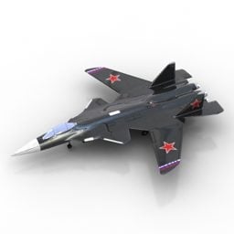 Su-47 Fighter Aircraft 3d model