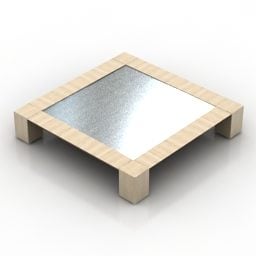 Glass Table Jori Kanpai 3d model