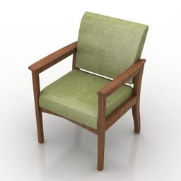 Односпальне крісло Amenity 3d модель