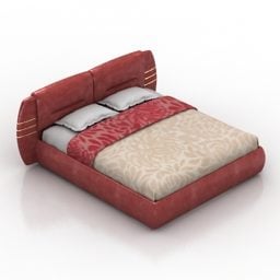 Double Bed Santa Cruz 3d model