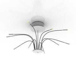Mô hình 3d Lustre Lampex Hai bóng đèn