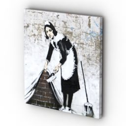 Art Banksy Pictures 3d model