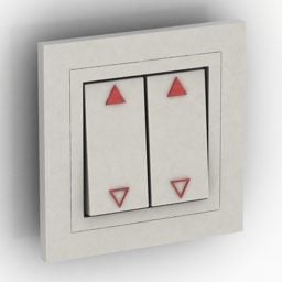 Two Switch Electrical 3d model