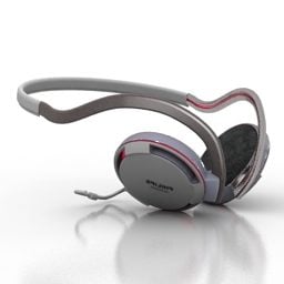 Philips Headphones Shs5200 3d model