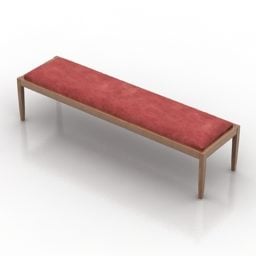 Museum Bench Furniture 3d model