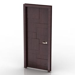 Office Wood Door Stradevari 3d model