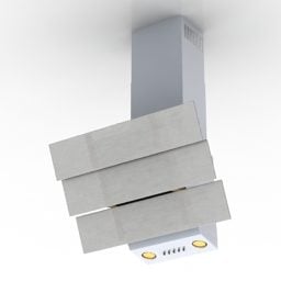Moderne Ventilationshætte Globalo 3d-model