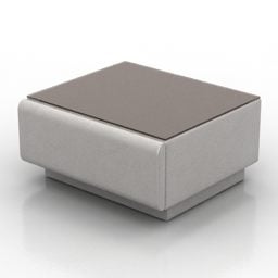 Modern Bedside Table Sevilia 3d model