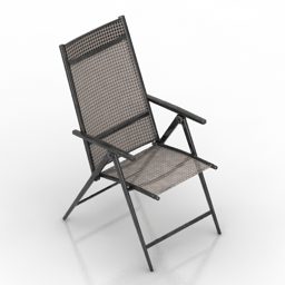 3д модель садового стула для сидения