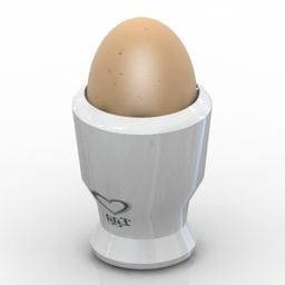 Egg Kjøkkenutstyr 3d-modell