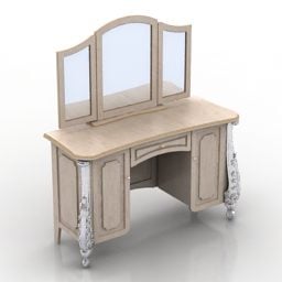 Classic Dressing Table Sorrento 3d model