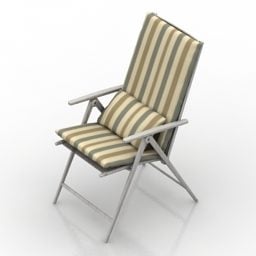 Outdoor Seating Armchair 3d model