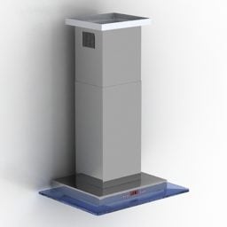 Вентиляційна кухонна витяжка 3d модель