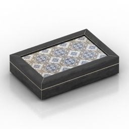 Luksusowe pudełko dekoracyjne Model 3D