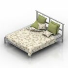 Двоспальне ліжко Ikea Rikene