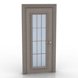 Home Glass Door Visconti 3d model
