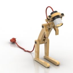Lampe Kangoo 3D-Modell