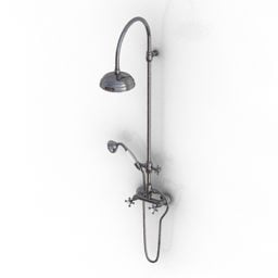 Shower Bathroom Accessories 3d model