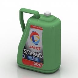 Red Canister Paint דגם תלת מימד