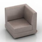 Single Sofa Matrix Corner Style