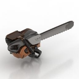 Model 3D Chainsaw