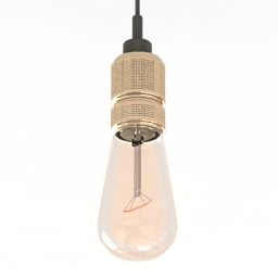 Glühbirne Lampe Moderne Beleuchtung V1 3D-Modell