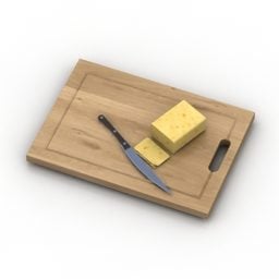 Board Decor Kitchenware 3d model