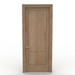Doors Neoclassic Wooden 3d model