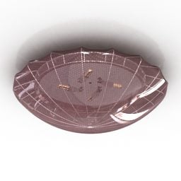 Round Ceiling Luster Form 3d model