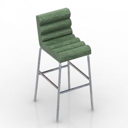 صندلی بار مدل سه بعدی پلاتو