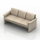 Fabric Sofa 3 Seats V1