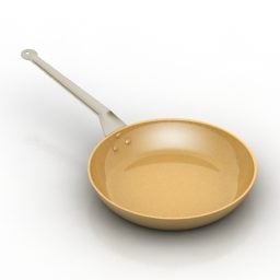 Golden Pan Kitchen 3d-modell