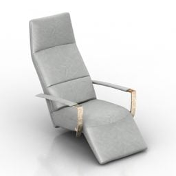 放松扶手椅爱达荷州3d模型