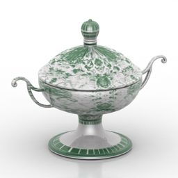 Dekoration klassische Vase 3D-Modell