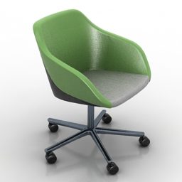 Wheels Sessel Schildkröten-Stil 3D-Modell