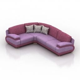 3д модель дивана Valette Corner Style