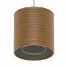 Luster Cylinder Wooden Shade
