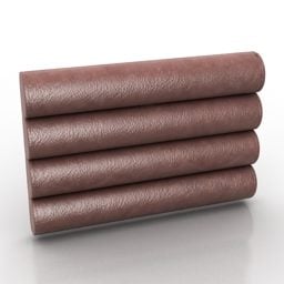 Cylinder Pillow For Sofa 3d model