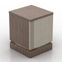 Nightstand Classic Style 3d model