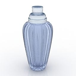 玻璃水瓶花瓶 3d model