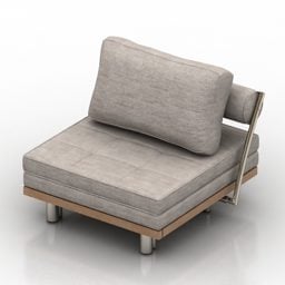 Sofa đơn Onega Design mẫu 3d